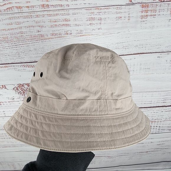 Lululemon Womens Beige Bucket Hat Rare One Size Sports Outdoor Casual EUC - Picture 4 of 12